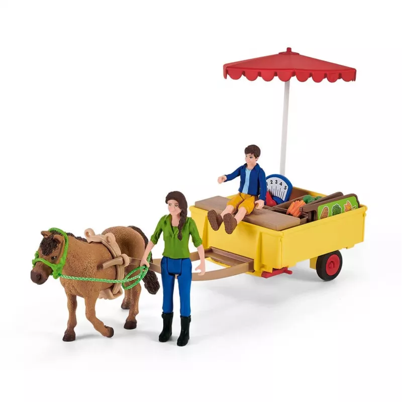 Mobiele farmstand Schleich Farm Life Sunny Day 42528