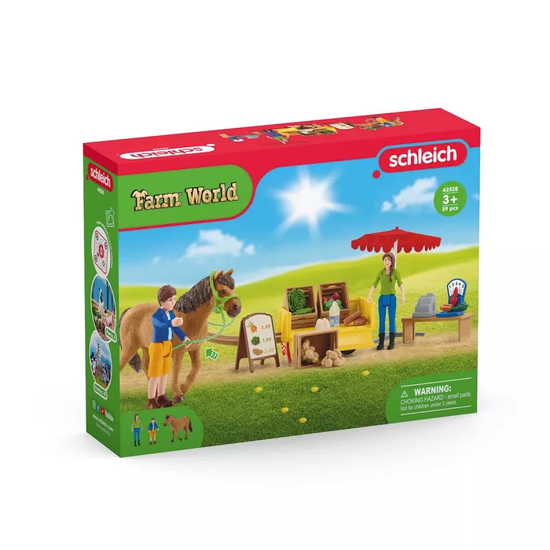 Mobiele farmstand Schleich Farm Life Sunny Day 42528