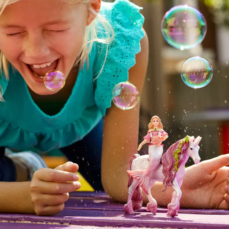 Speelgoed Schleich BAYALA zeemeermin Feya op onderwater-eenhoorn