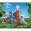 Schleich dinosaurus vulkaan-expeditiebasiskamp veelkleurig 42564
