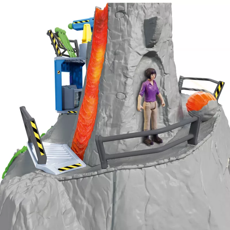 Schleich dinosaurus vulkaan-expeditiebasiskamp veelkleurig 42564