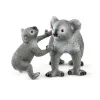 Schleich WILD LIFE Koala-moeder met baby 42566 groengrijs
