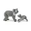 Schleich WILD LIFE Koala-moeder met baby 42566 groengrijs