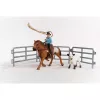 schleich Cowgirl Team Roping Fun, 3 jaar, veelkleurig