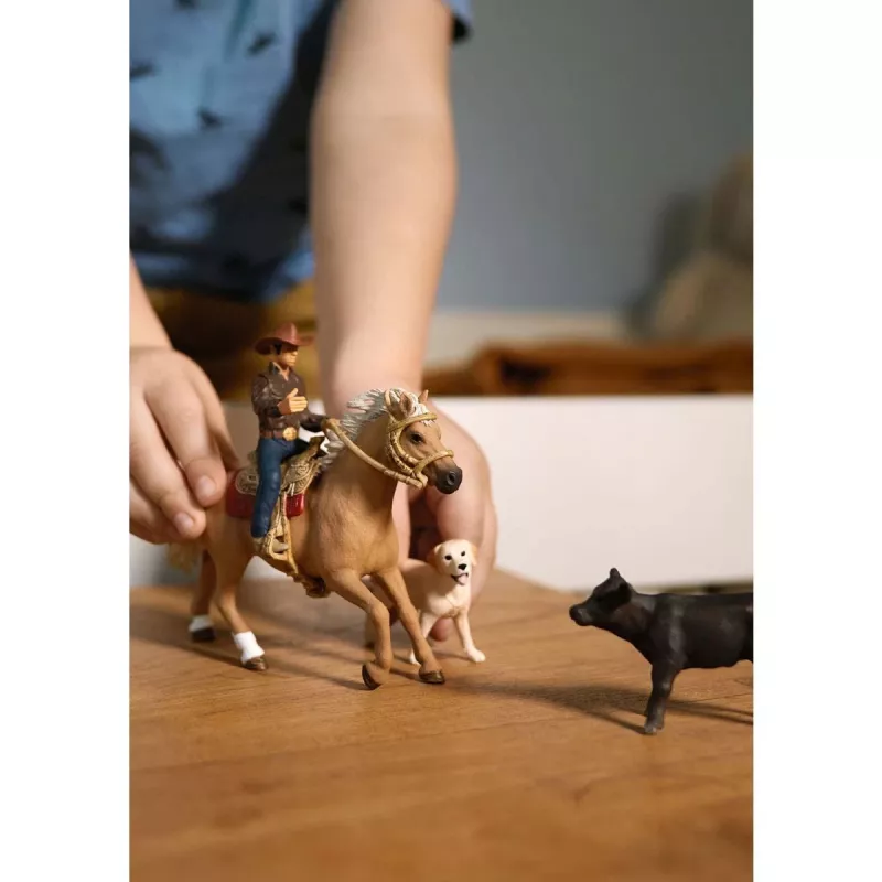 schleich Western Riding Adventures, 3 jaar, veelkleurig
