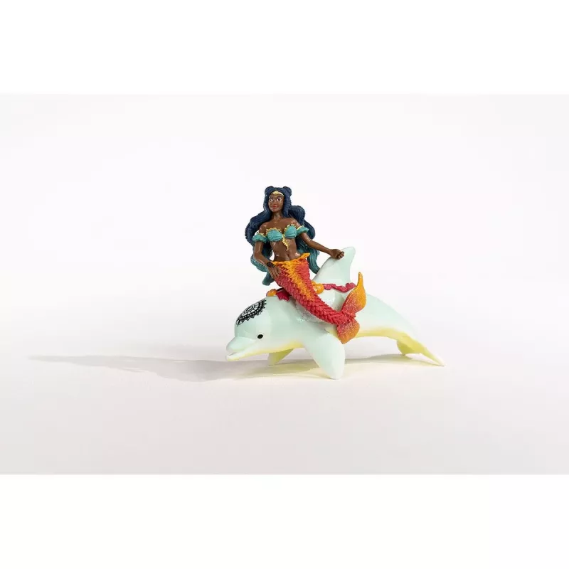 schleich Isabelle op de dolfijn, 5 jaar, veelkleurig