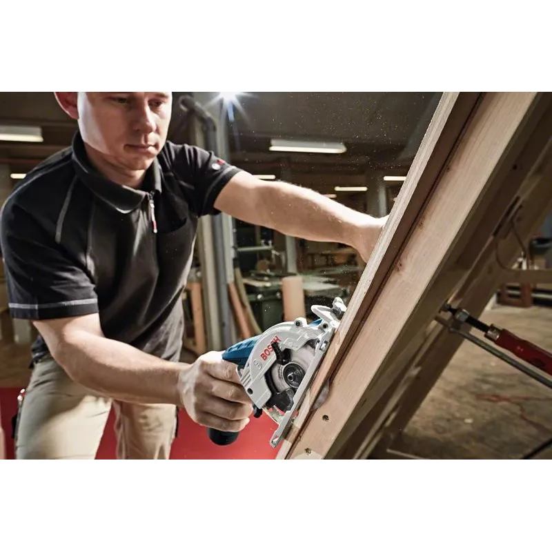 Bosch GKS 12V-26 Professional 06016A1001 accu-cirkelzaag, 12 V, zaagblad 85 mm, zonder accu en lader, blauw/zwart