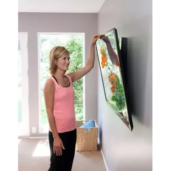 Ergotron Glide Wall Mount HD 152,4 cm 60 zwart 18 kg