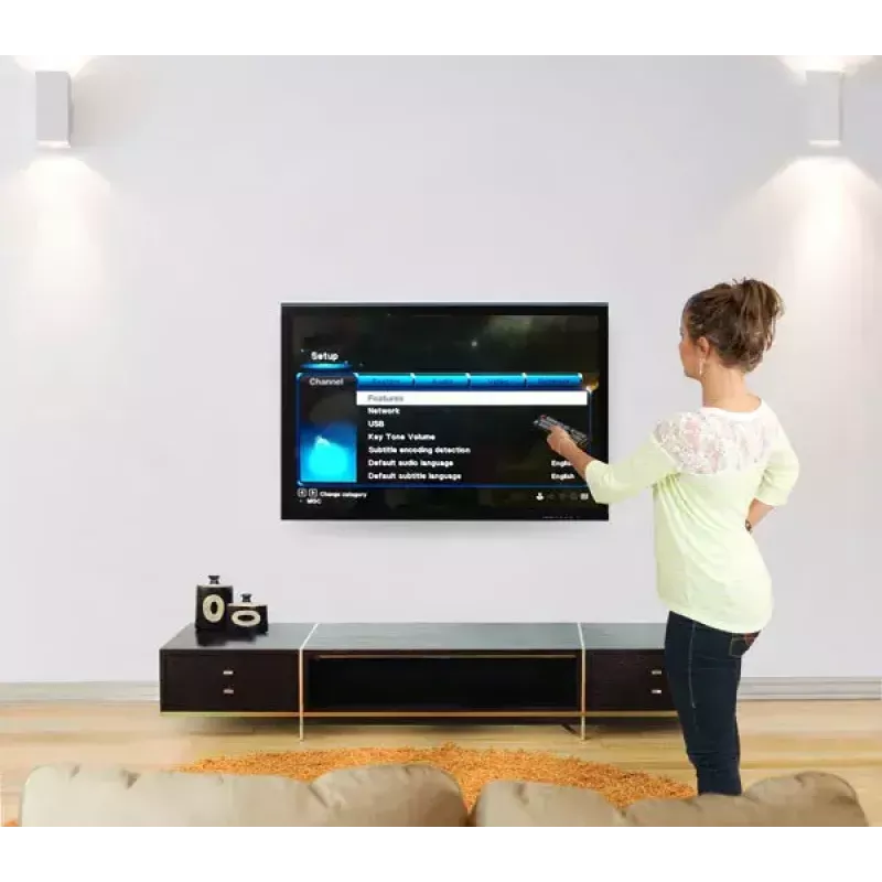 Ergotron Glide Wall Mount HD 61-061-085 wandbeugel, tot 152,4 cm (60 inch), in hoogte verstelbaar, kantelbaar, 18,1 kg, zwart