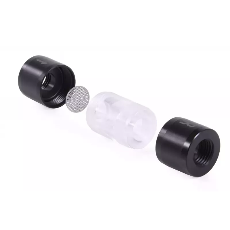 Computerkoelsysteem Alphacool 29142 acetaal acryl zwart transparant 1/4 inch