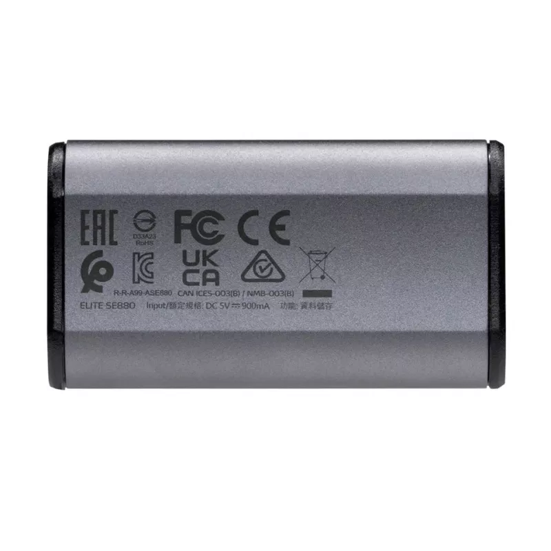 ADATA SE880 500 GB USB Type-C 3.2 Gen 2 (3.1 Gen 2) Wi-Fi grijs