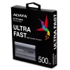ADATA SE880 500 GB USB Type-C 3.2 Gen 2 (3.1 Gen 2) Wi-Fi grijs