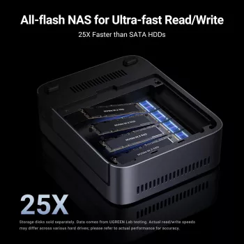 Ugreen DXP480T Plus NAS desktop Intel® Core™ i5 8 GB DDR5 grijs