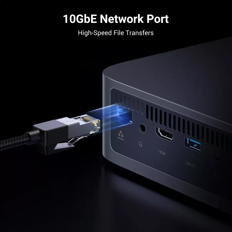 Ugreen DXP480T Plus NAS desktop Intel® Core™ i5 8 GB DDR5 grijs