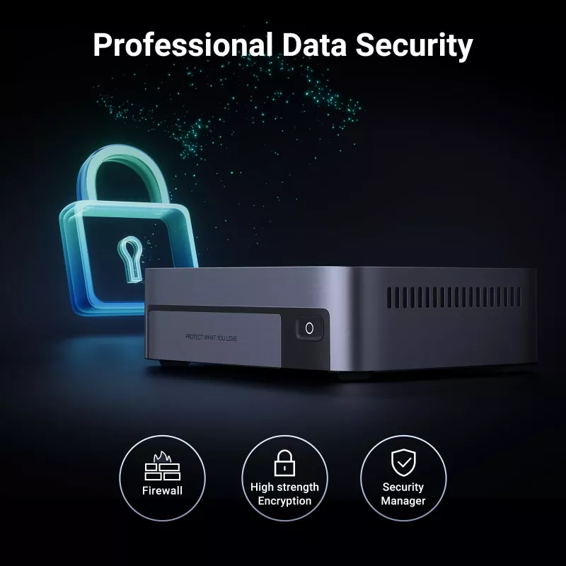 Ugreen DXP480T Plus NAS desktop Intel® Core™ i5 8 GB DDR5 grijs