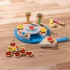 Melissa & Doug verjaardagstaart – houten speelgoedvoedsel met mengbare decoraties en 7 kaarsen