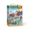 Melissa & Doug Blockables Voertuigen houten bouwset, 54 stuks, 6074902
