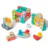 Melissa & Doug MDT BBN Blockables Town Pyst GML, 2 jaar, 73 stuks, kunststof, hout