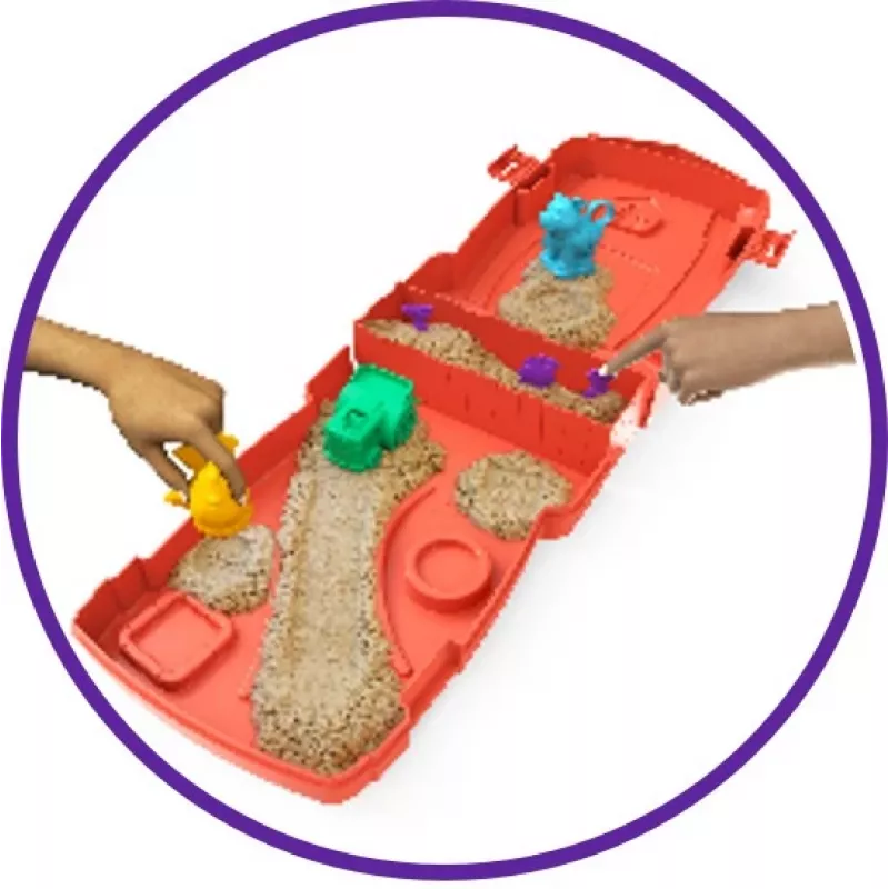 Spin Master Kinetic Sand - Sandy Farm set, speelzand