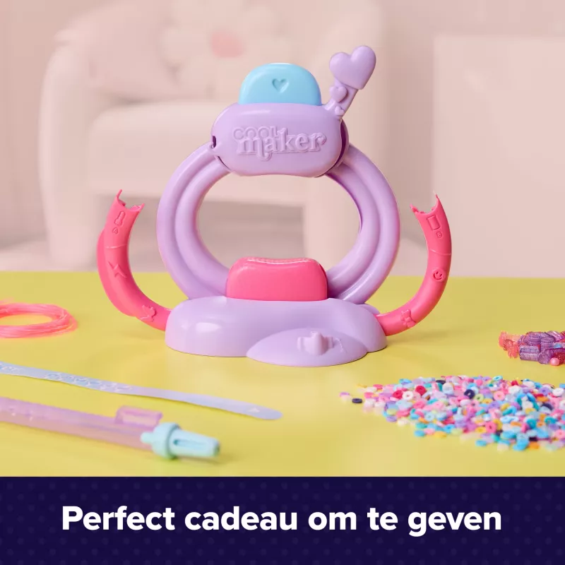 Armband-maakset Spin Master Cool Maker Stack'd Heishi Bracelet Studio — knutselset voor het maken van armbanden in Heishi-stijl