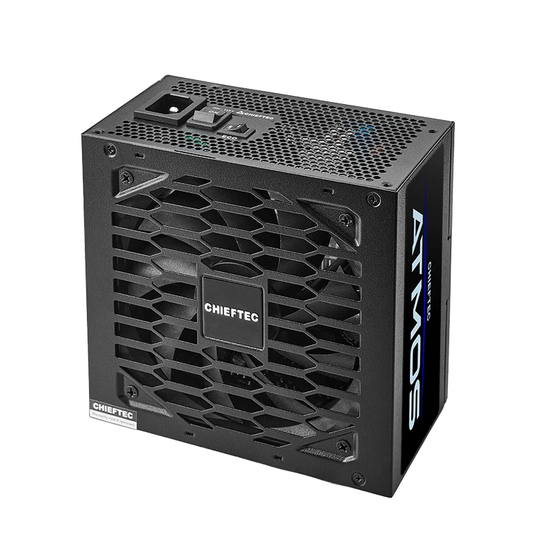 Chieftec Atmos voeding 850 W 20+4-pins ATX ATX zwart