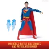 DC Comics, SUPERMAN Epic Strike actiefiguur, 15 cm groot, authentieke filmstyling, inclusief 2 accessoires, speelgoed voor jongens en meisjes vanaf 4 jaar