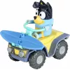Moose Toys Bluey S9 figuur & voertuigset strandquad met Bandit