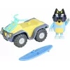 Moose Toys Bluey S9 figuur & voertuigset strandquad met Bandit