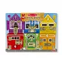 Melissa & Doug MDT MSK Latches Board Display GML, 3 jaar, Hout, Meerkleurig