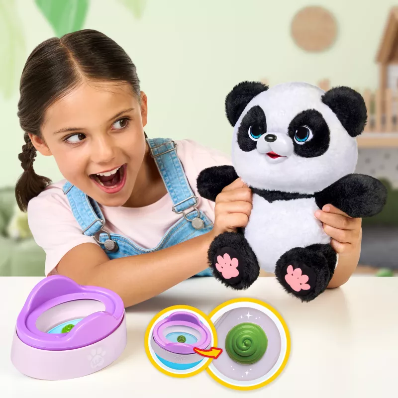 Moose Toys Little Live Pets My Baby Panda Chuchu, Speelgoedpanda, 4 jaar, Interactief, Met Geluid, AA