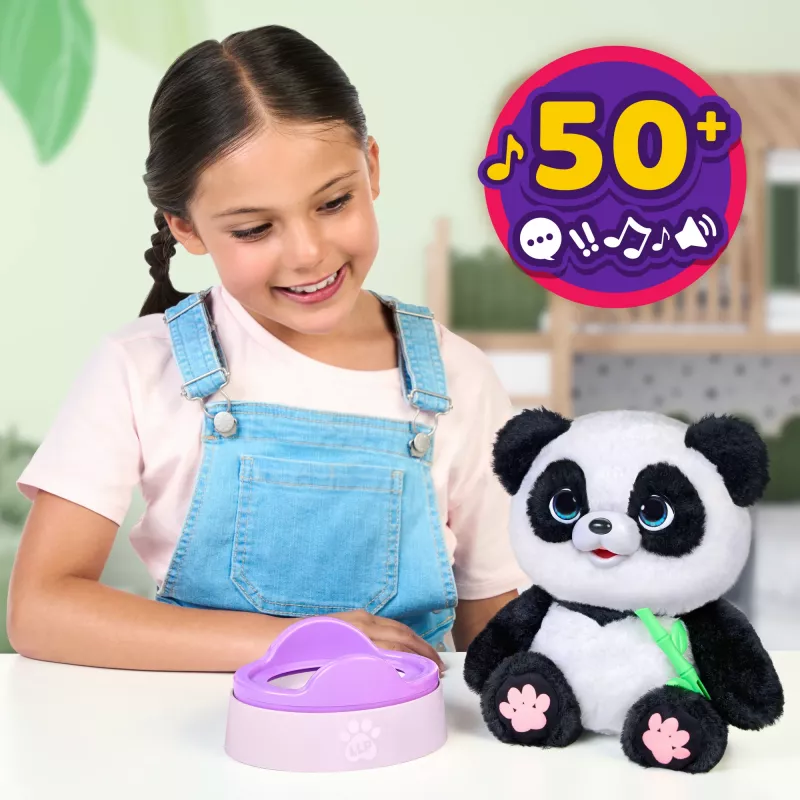 Moose Toys Little Live Pets My Baby Panda Chuchu, Speelgoedpanda, 4 jaar, Interactief, Met Geluid, AA