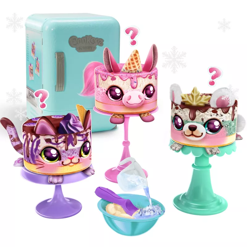 Moose Toys Cookeez Makery Freezy Cakez, Jongen/Meisje, 5 jaar, Met Geluid