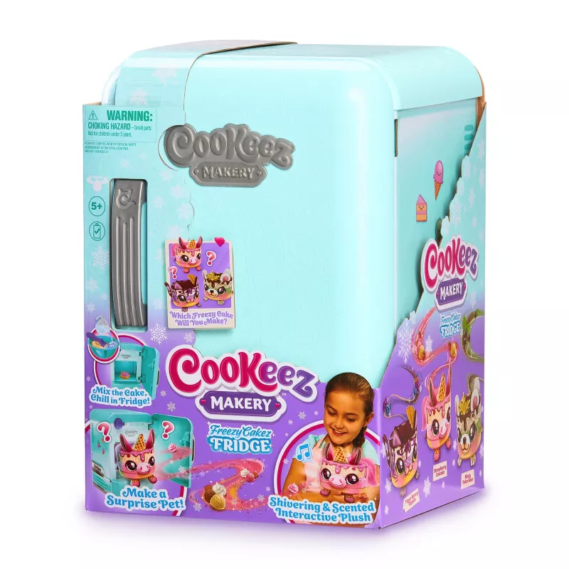 Moose Toys Cookeez Makery Freezy Cakez, Jongen/Meisje, 5 jaar, Met Geluid
