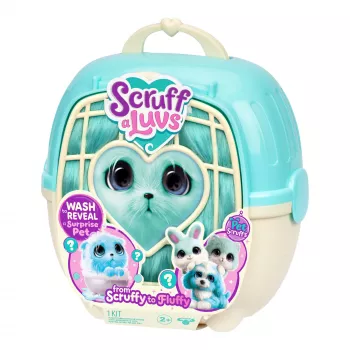 Scruff-a-Luvs Pet Scruffs Enkelverpakking Blauw Knuffel
