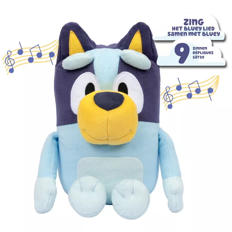 Moose Toys Pratende BLUEY, Cartoon character, 3 jaar, Geluid, AA, Batterijen inbegrepen