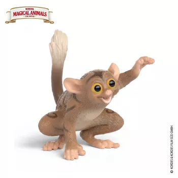 schleich Fitzgeraldo de koboldmaki, 3 jaar, veelkleurig, kunststof