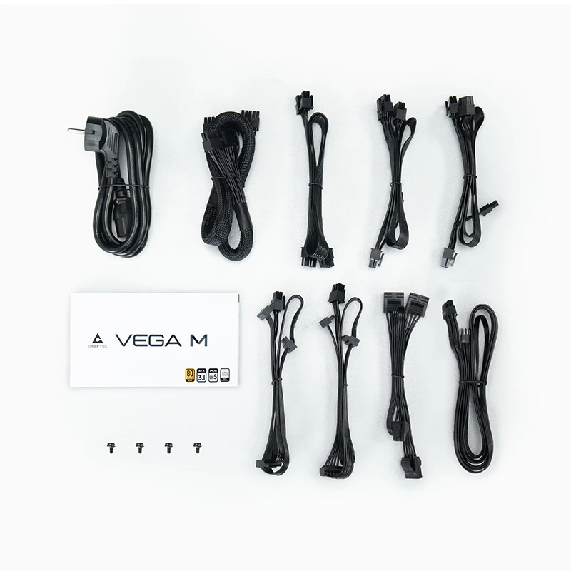 Chieftec Vega PPG-1000-C voeding 1000 W 24-polig ATX ATX wit