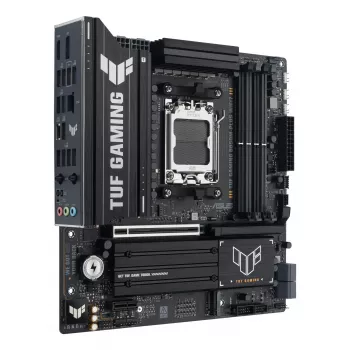 Moederbord ASUS TUF GAMING B850M-PLUS WIFI7 micro ATX, AMD B850, socket AM5, DDR5, 4 DIMM, 256GB, Wi‑Fi 7, 2,5Gb LAN