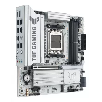 Moederbord ASUS TUF GAMING B850M-PLUS WIFI7 W, AMD B850, socket AM5, micro ATX, DDR5, 4×DIMM, tot 256 GB, Wi‑Fi 7, 2,5Gb ethernet