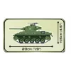 Bouwstenen tank Cobi M24 Chaffee model op schaal 1:35, Cobi-2543