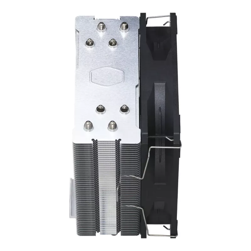 Luchtkoeler Cooler Master Hyper 212 Spectrum V3 12 cm zwart zilver