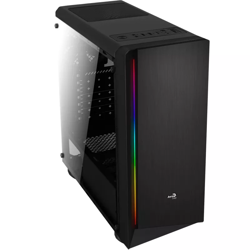 Aerocool RIFT computerbehuizing midi tower zwart