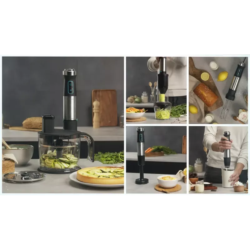 Staafmixer Cecotec Power Titanium Zwart 1500 XL TotalMix