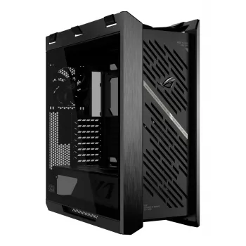 PC-behuizing ASUS ROG Strix Helios II midi tower — ATX/midi tower, gehard glas, 420 mm GPU, 3x140 mm frontventilatoren, USB-C