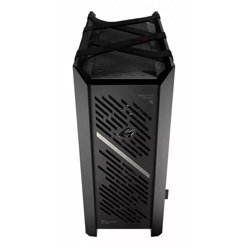 ASUS ROG Strix Helios II GX601S pc-behuizing, Midi Tower, E-ATX, gehard glas, Aura Sync RGB, 4 x 140 mm-ventilatoren, USB-C, zwart