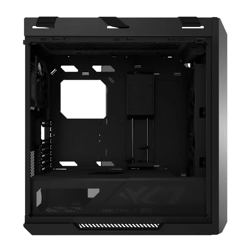 ASUS ROG Strix Helios II GX601S pc-behuizing, Midi Tower, E-ATX, gehard glas, Aura Sync RGB, 4 x 140 mm-ventilatoren, USB-C, zwart