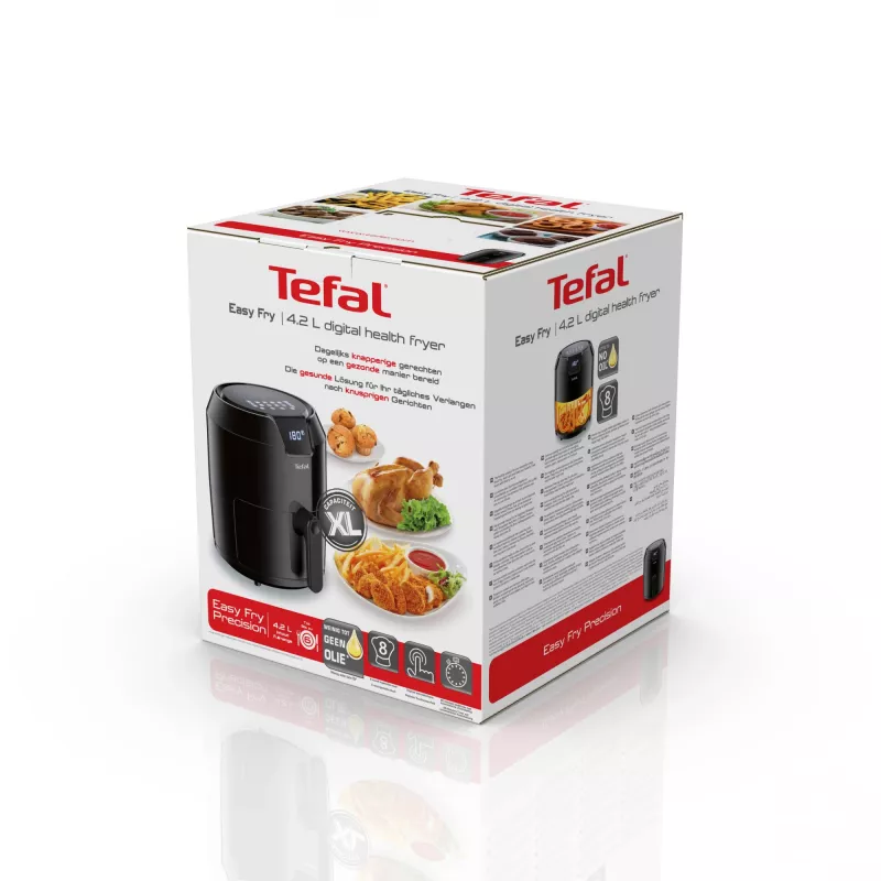 Tefal Easy Fry Precision EY4018 single 4.2 L losstaand 1500 W heteluchtfriteuse zwart