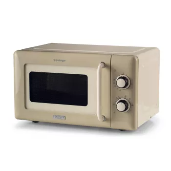 Ariete Vintage Line 3960 vintage magnetron, 800 W, 20 L inhoud, 3 functies, 5 kookstanden, timer, beige