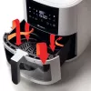 Ariete 4630/03 heteluchtfriteuse, 9 l, 1500 W, capaciteit van 3,5 kg, tot 200 °C, touchbediening, wit