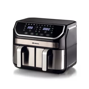 Heteluchtfriteuse Ariete 4625/00 9 L 2100 W zwart zilver